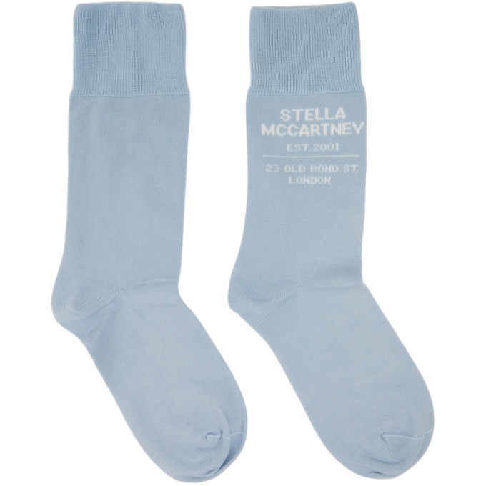 Photo: Stella McCartney Blue Shared OBS 23 Socks