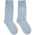 Stella McCartney Blue Shared OBS 23 Socks