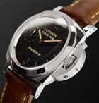 Panerai - Luminor Marina 1950 3 Days Acciaio 47mm Stainless Steel and Leather Watch - Black