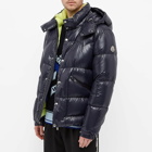 Moncler Men's Coutard Hooded Down Jacket in Navy