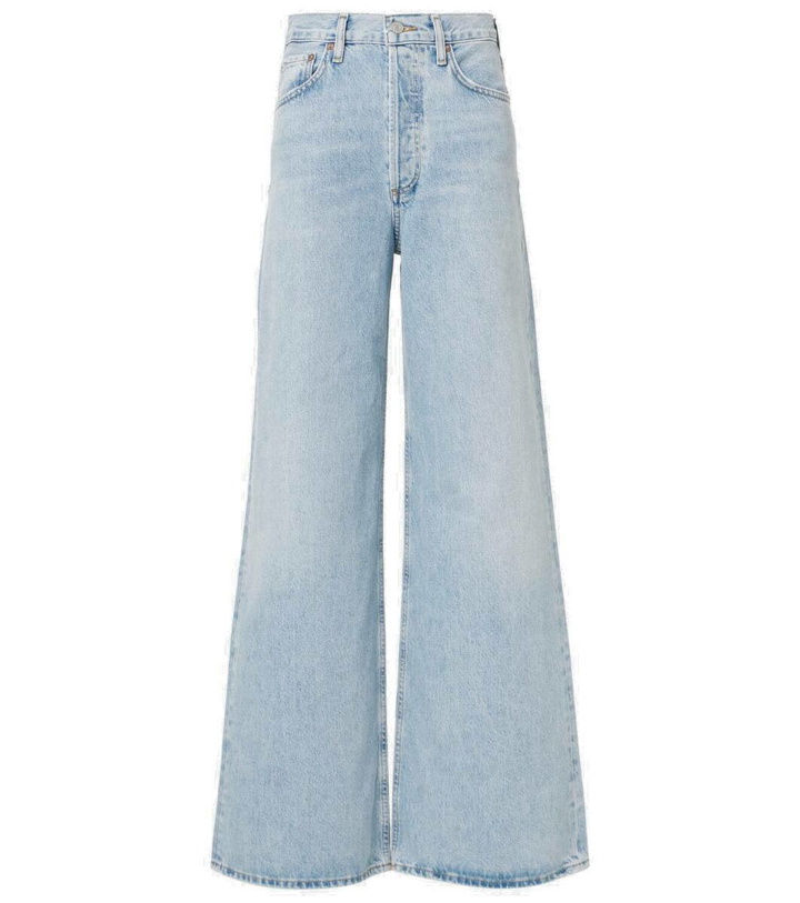 Photo: Agolde Dame Jean high-rise wide-leg jeans
