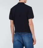 Miu Miu Logo cotton piqué polo shirt