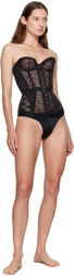 Agent Provocateur Black Mercy Corset