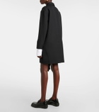 Plan C Wool-blend minidress