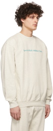 Sporty & Rich Grey & Beige 'Athletic Group' Sweatshirt