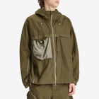 Oakley Men's Latitude Flight Windbreaker in Army Green