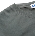 AFFIX - Printed Cotton-Jersey T-Shirt - Gray