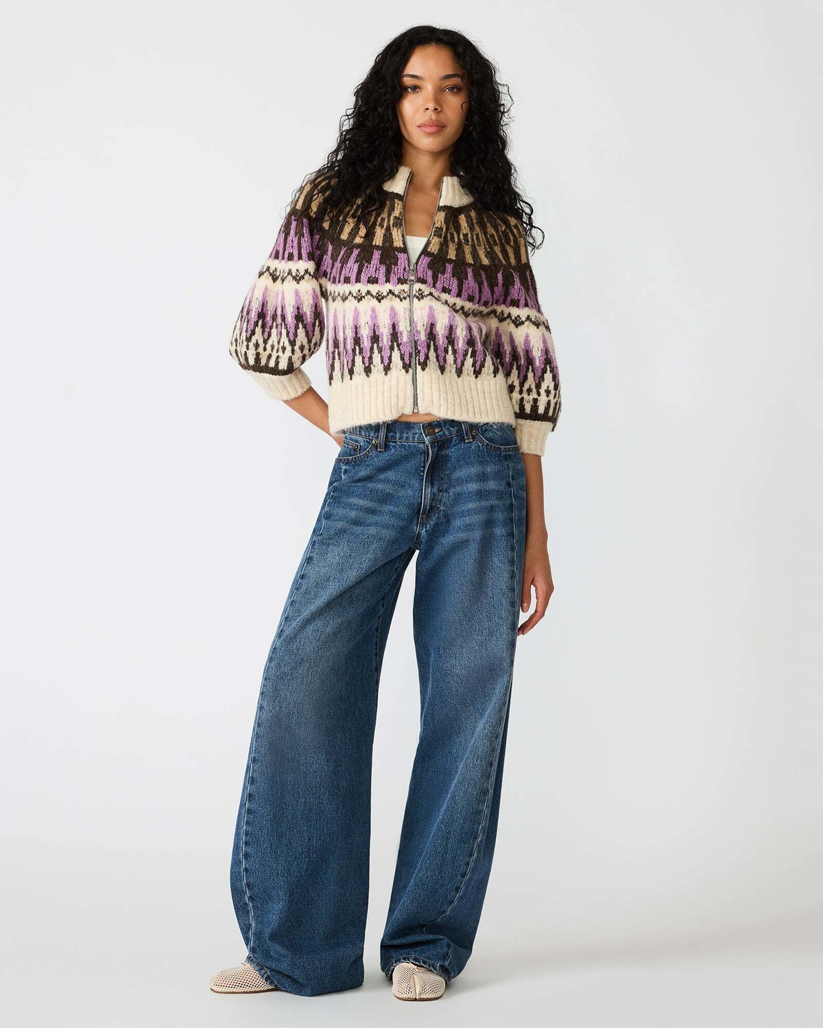 Steve Madden Adley Sweater in Multicolor