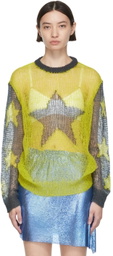 Marc Jacobs Heaven Green Acrylic Sweater