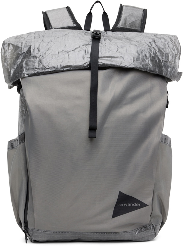 Photo: and wander Gray 25L Laminated Backpack