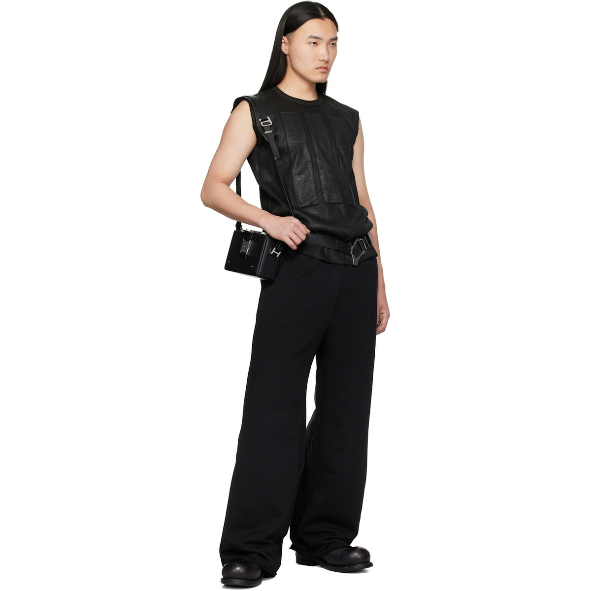 HELIOT EMIL Black Solely Box Bag
