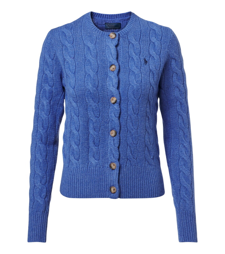 Photo: Polo Ralph Lauren Cable-knit wool and cashmere cardigan