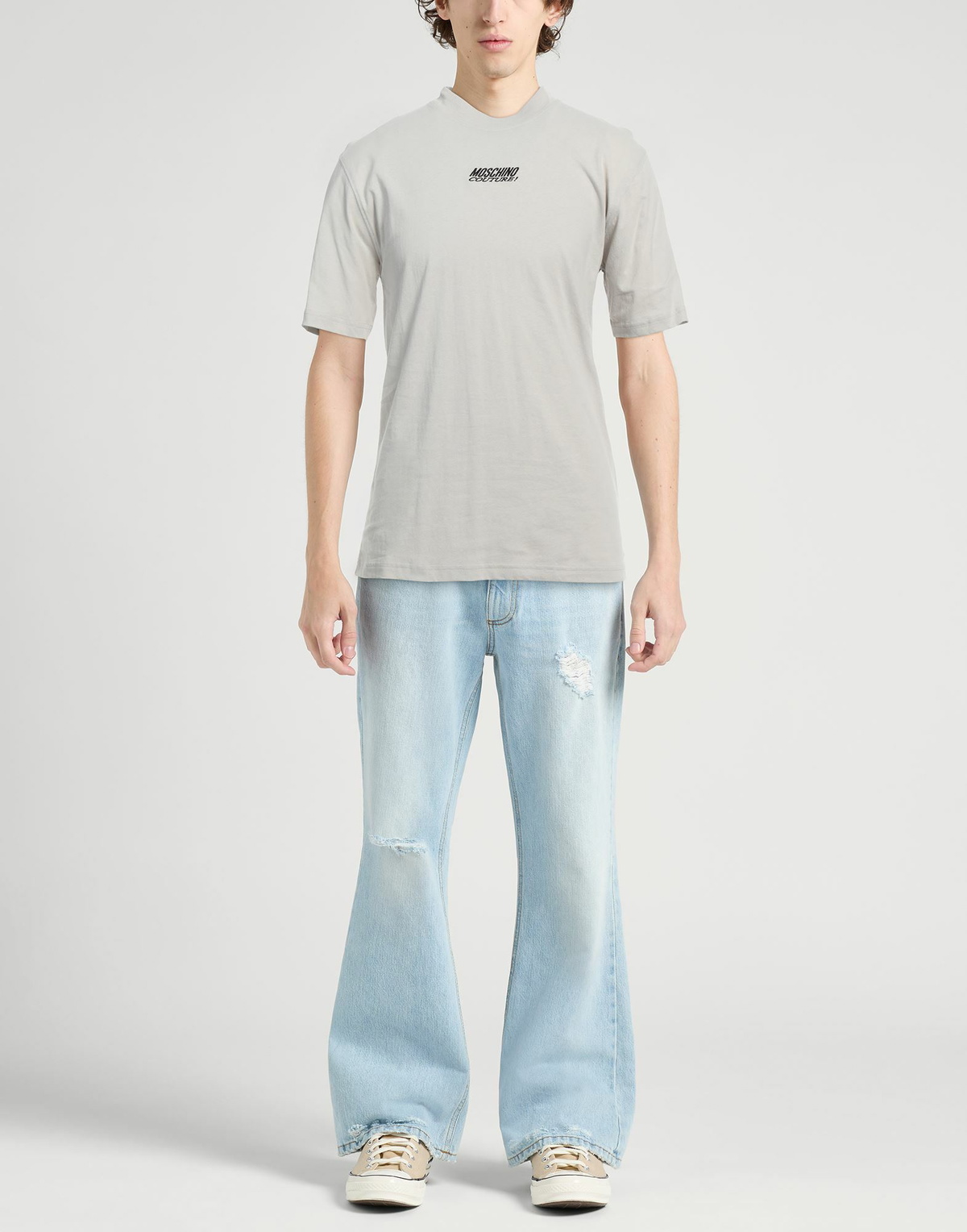 Moschino Mens T-shirt in Grey