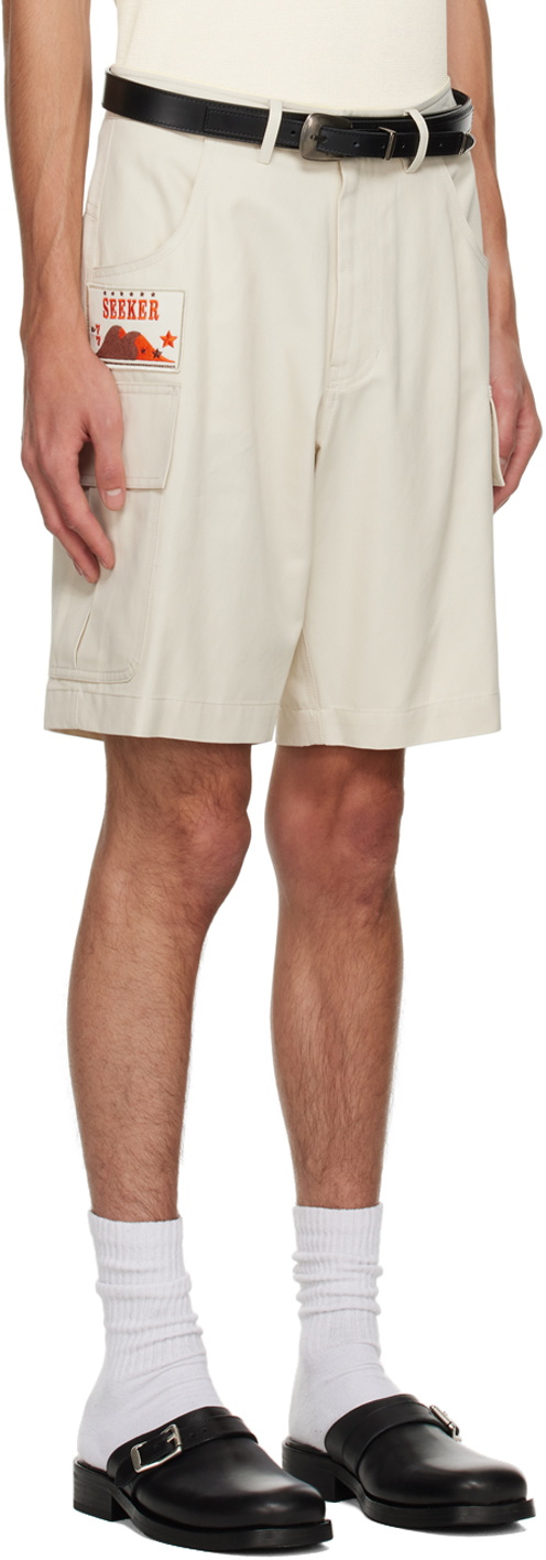 Kijun SSENSE Exclusive Beige Seeker Shorts