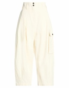 Isabel Benenato Womens Pants in Beige