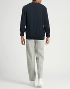 Crossley Mens Sweatshirt in Navy