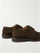Mr P. - Jacques Eton Regenerated Suede by evolo® Derby Shoes - Brown