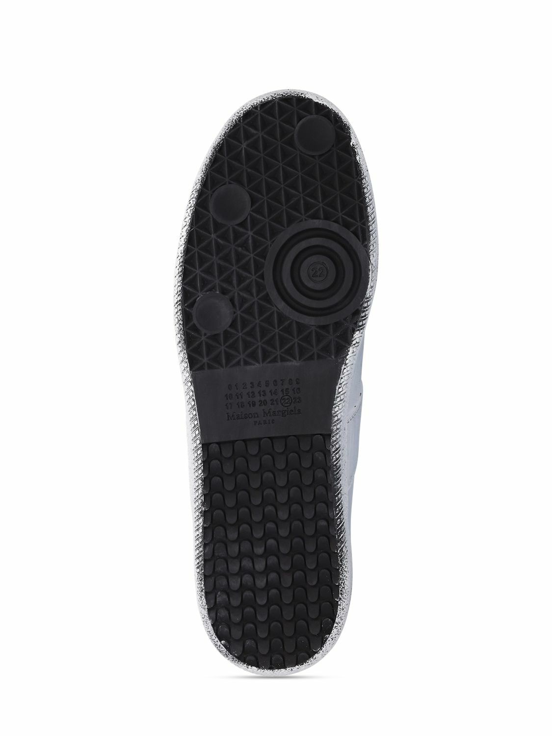 靴 Maison Margiela Maison Margiela Men's Paint Splatter Low Top Sneakers