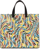 Fendi Multicolor FF Vertigo Shopper Tote