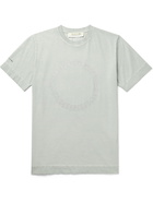 1017 ALYX 9SM - Printed Cotton-Jersey T-Shirt - Gray - XS