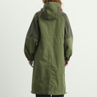 Damson Madder Women's Logan Raincoat in Forrest