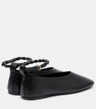 A.Emery Steele leather ballet flats