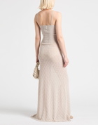 Barrie Womens Maxi dress in Beige