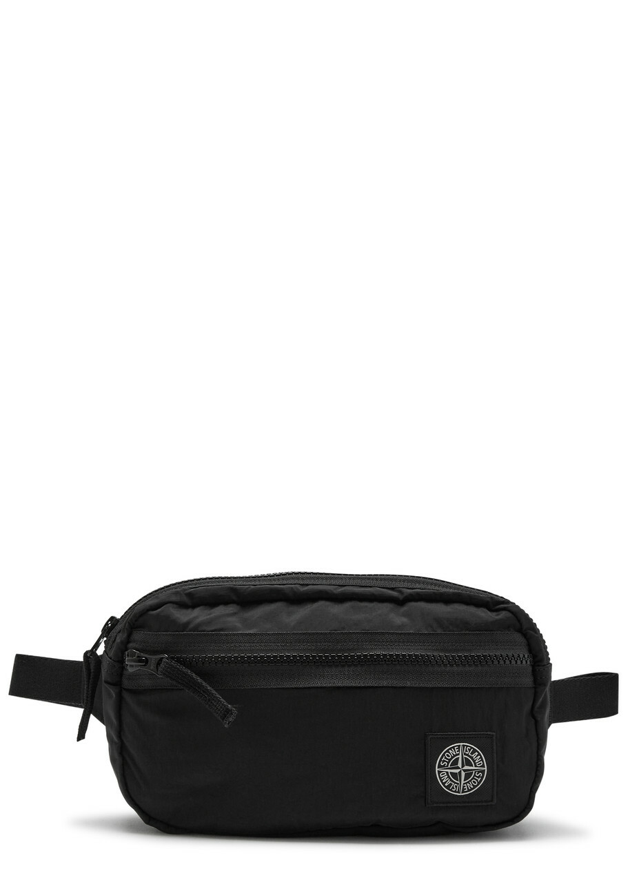 Stone Island Marsupio Logo-appliquéd Belt bag - Black - One Size