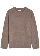 Vince Boiled Cashmere Jumper Beige