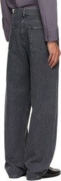 Jil Sander Gray Loose Lightweight Jeans