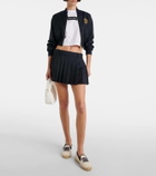 Miu Miu Logo embroidered drill espadrilles