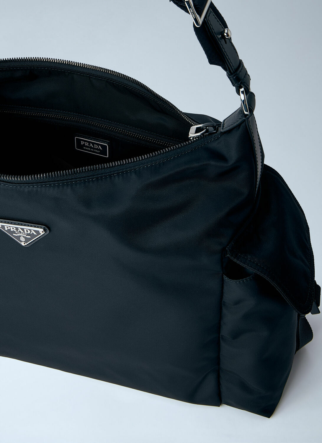 Prada Explore in Re-Nylon Crossbody Bag