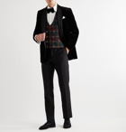 Favourbrook - Dunrobin Slim-Fit Double-Breasted Prince of Wales Checked Wool-Blend Waistcoat - Multi