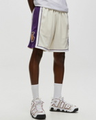 Mitchell & Ness Nba Cream Team Color Swingman Shorts Lakers 2009 White - Mens - Sport & Team Shorts