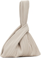 Nanushka Off-White Jen Vegan Leather Clutch
