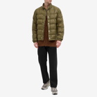 Polar Skate Co. Men's Lightweight Puffer Jacket in Army Green