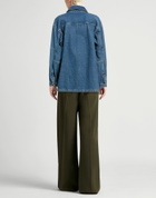 Martine Rose Womens Denim outerwear in Blue