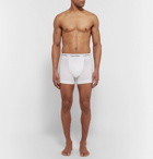 Calvin Klein Underwear - Three-Pack Stretch-Cotton Boxer Briefs - Men - White