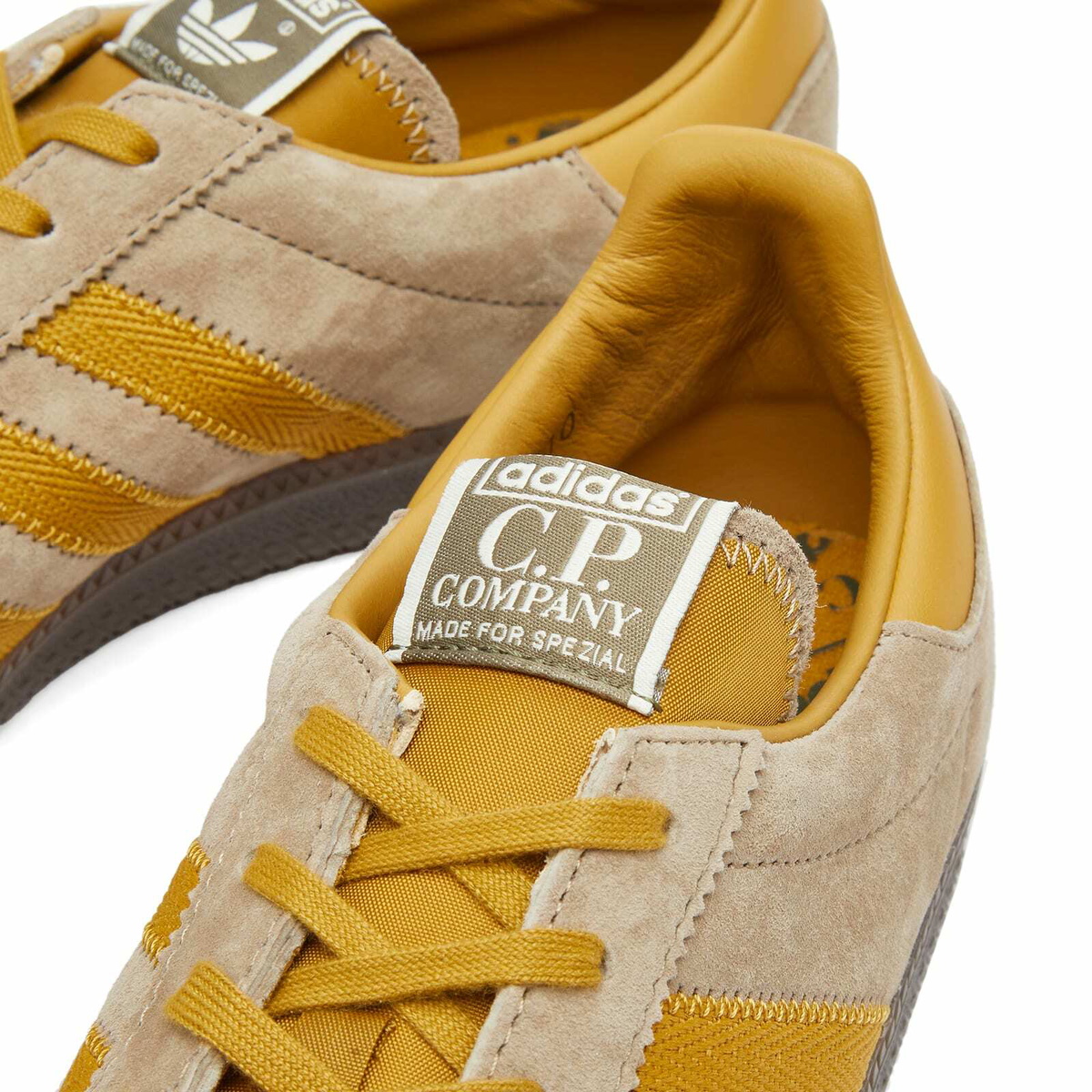【Adidas x C.P. Company】 Wimberly Spezial Tech Khaki Bronze Adidas x C.P. Company SPZL Wimberly Sneaker in Tech Khaki