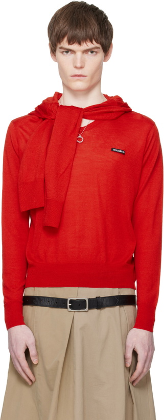 Photo: HODAKOVA Red Double Sleeve Sweater