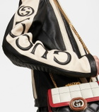 Gucci - Interlocking G leather biker jacket
