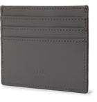 Fendi - Logo-Print Leather Cardholder - Men - Gray