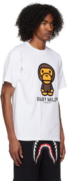 BAPE White Baby Milo T-Shirt