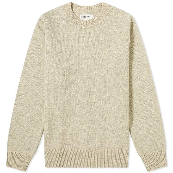 Photo: Universal Works Recycled Wool Crew Knit
