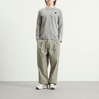 Comme des Garçons Play U T-Shirt Black Emblem Knit in Grey