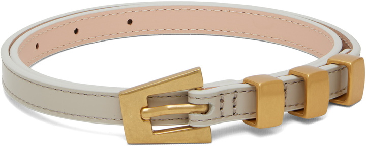 Photo: BY FAR Gray Vic Belt