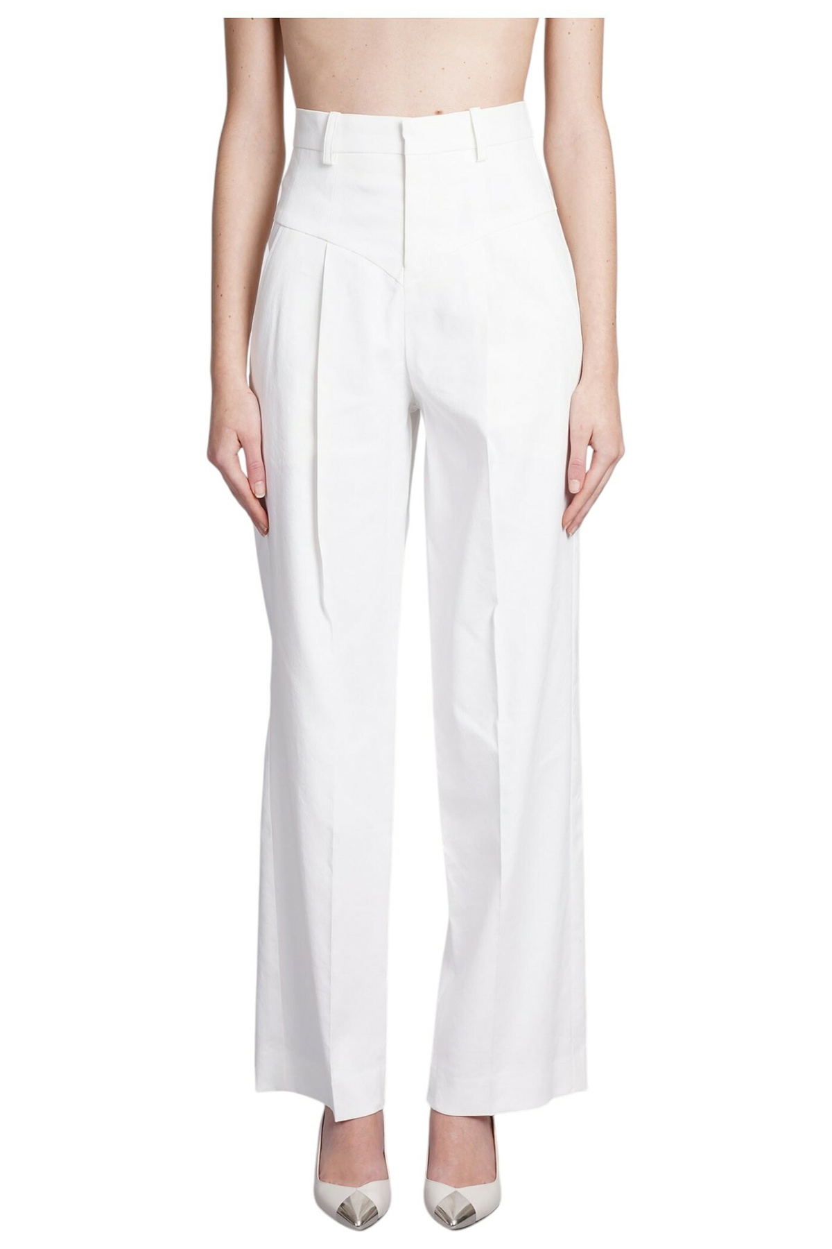 Isabel Marant Women's Pants Staya White