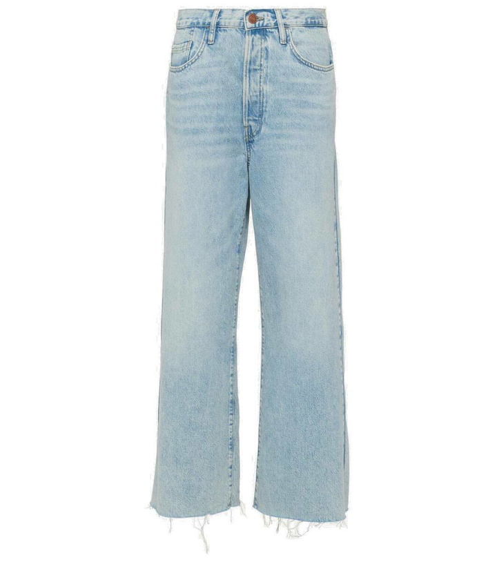 Photo: Frame Le Low Baggy wide-leg jeans