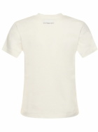 COURREGES - Logo Cotton Jersey T-shirt