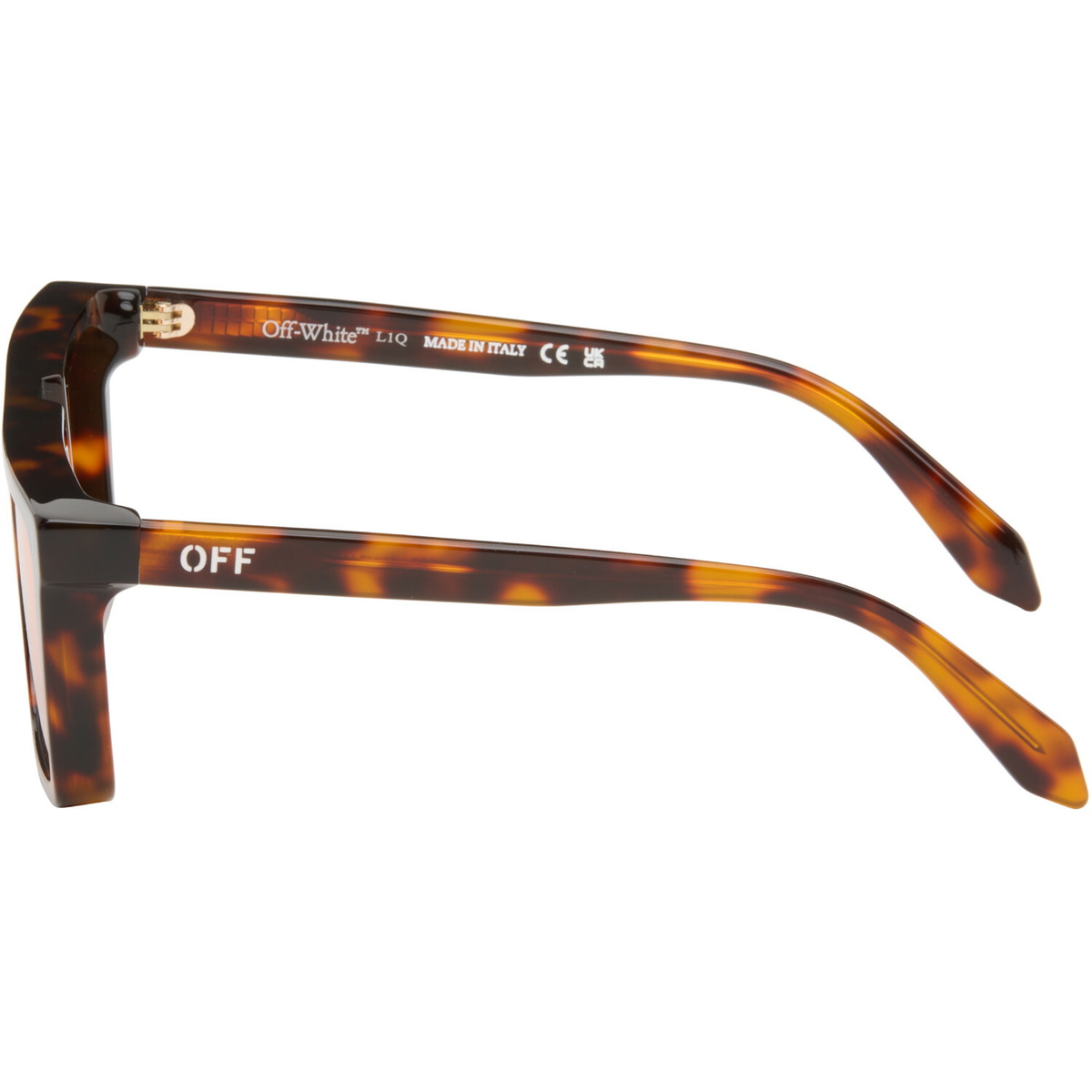 Off-White Brown Bridgeport Sunglasses